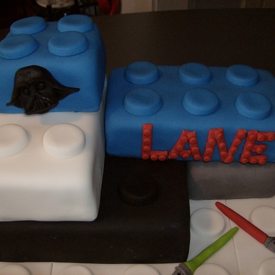 Lego Star Wars Cake