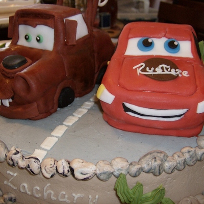 "cars" Cake