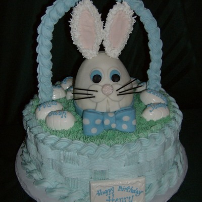 Bunny Birthday Cake