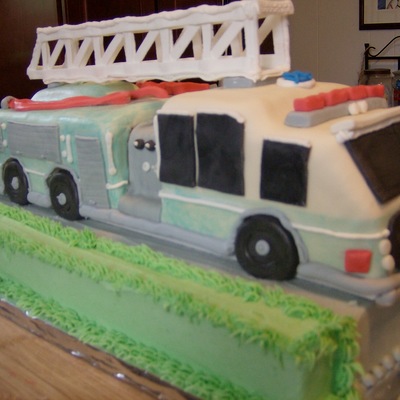 Fire Engine Cake