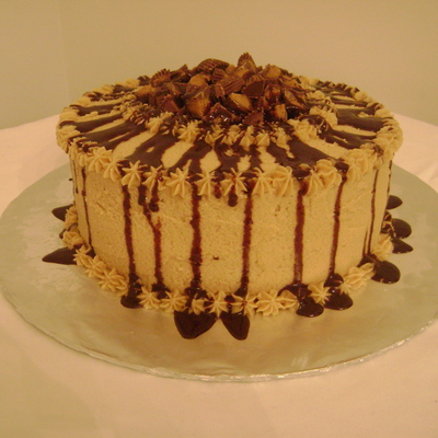 Peanut Butter Reese Cup Cake