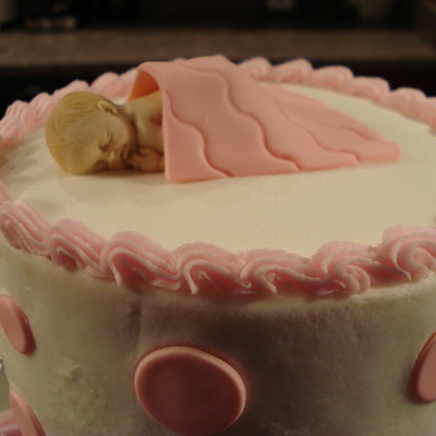 Bryan & Amanda's Surprise Baby Shower Cake/cupcake Stand