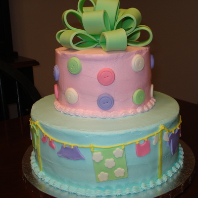 Clothesline Baby Shower