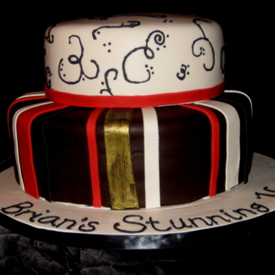 Sparta Themed Cake