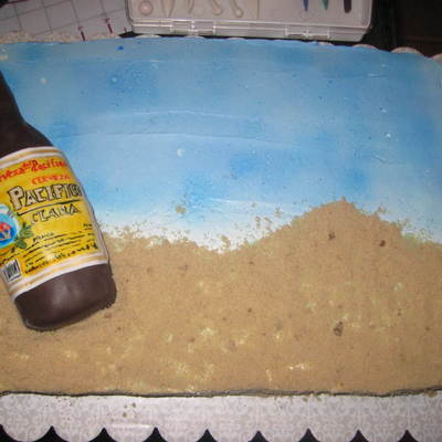 Beer Birthday Cake