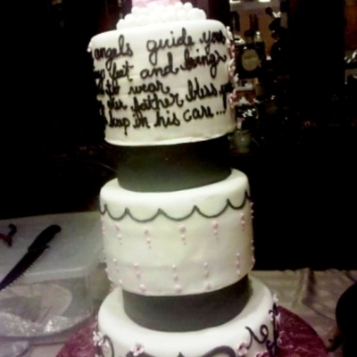Baptism Cake