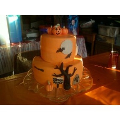 Hallowen Birthday Cake