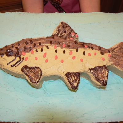 My Brown Trout Cake