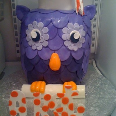 3D Owl Graduation