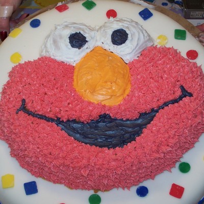 Elmo Cake