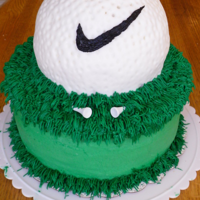 Golf Birthday Cake