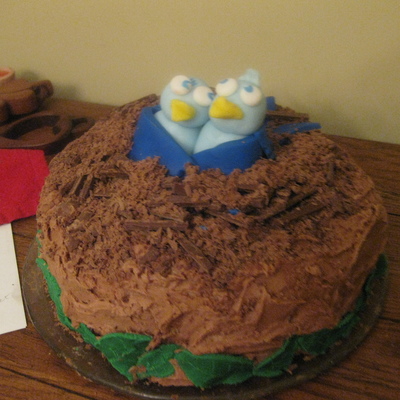 Lovebirds Cake
