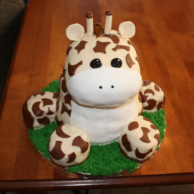 Giraffe Cake For Boys 1St Birthday