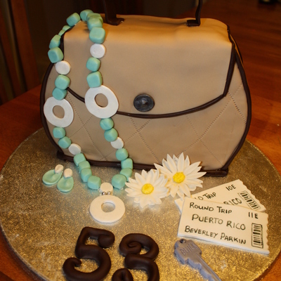 Purse Birthday Cake