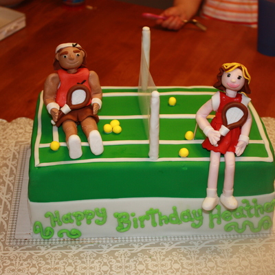 Nadal Tennis Cake