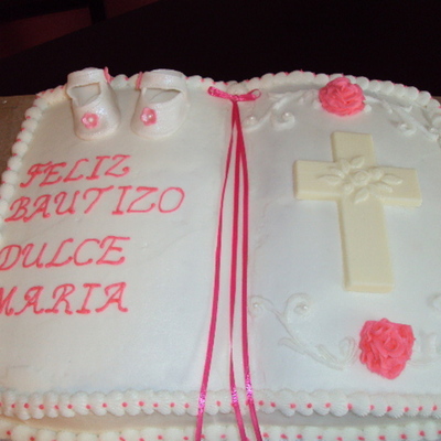 Book Baptism Cake