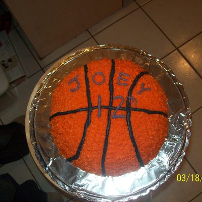 Basketball Cake
