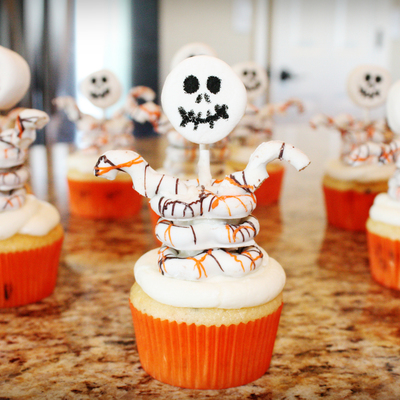 Skeleton Cupcakes