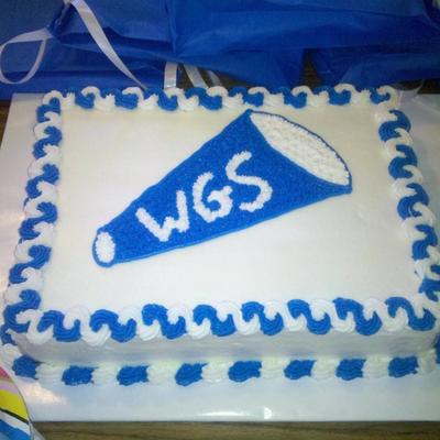 Peewee Cheerleading Cake