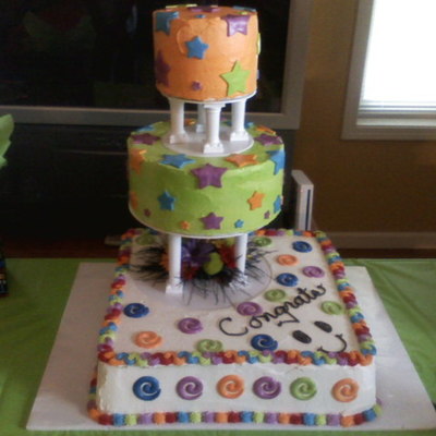 Fun And Colorful Cake