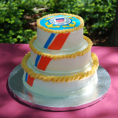 Us Coast Guard Retirement Cake