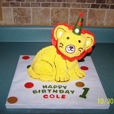 Lion Cake