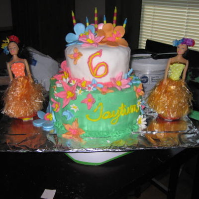 Luau Cake