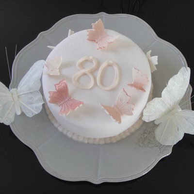 Butterfly Birthday Cake
