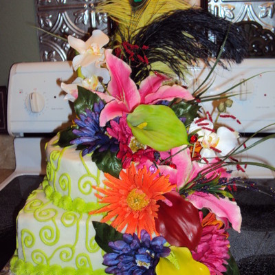 Carribean Theme Engagement Party