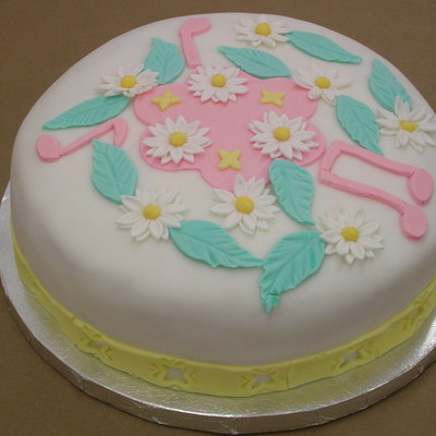 Final Cake For Fondant Class