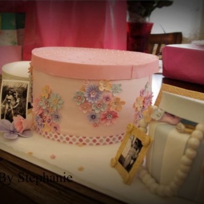 Hat Box Cake