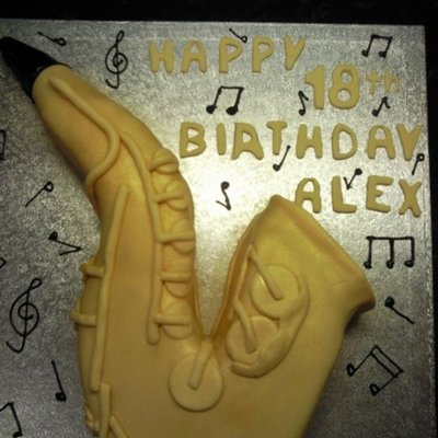 Saxophone Cake