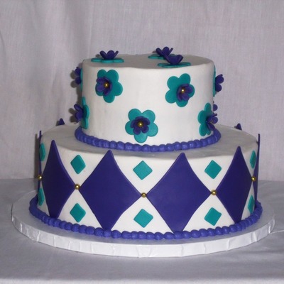 Purple And Turquoise