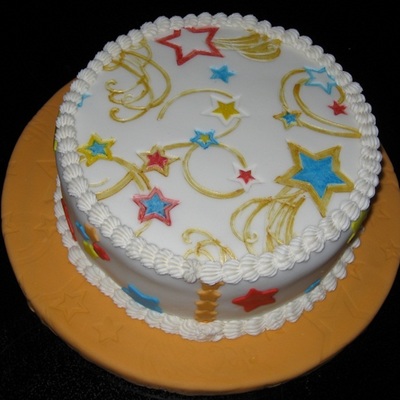 Gumpaste & Fondant Class (New) - Final Cake