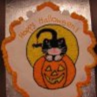 Halloween Cupcake Cake