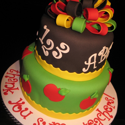 Teacher Appreciation Cake