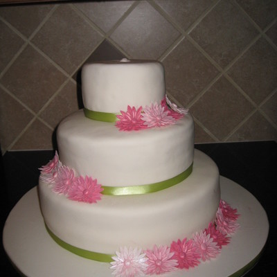 Daisy Wedding Cake