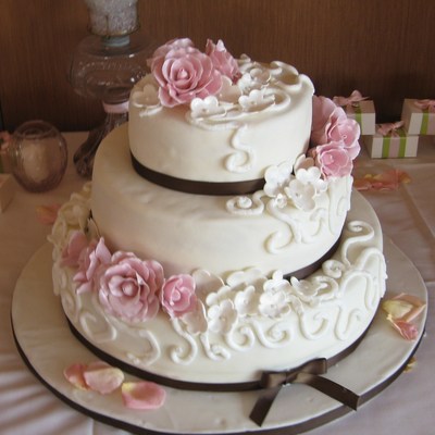 Kristin's Wedding Cake