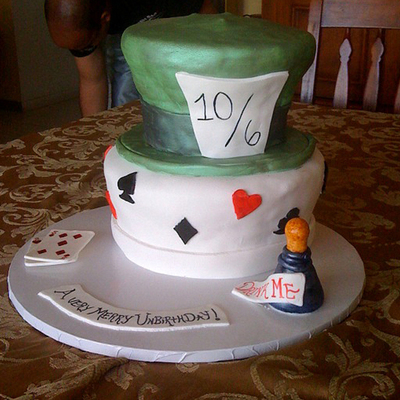 Mad Hatter Cake
