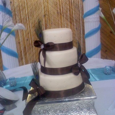 Peacock Wedding Cake