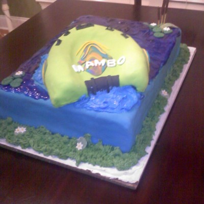 Water Sports Birthday Cake