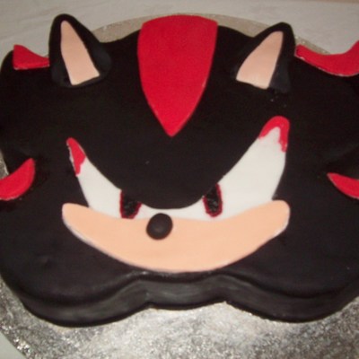 Shadow The Hedgehog Cake