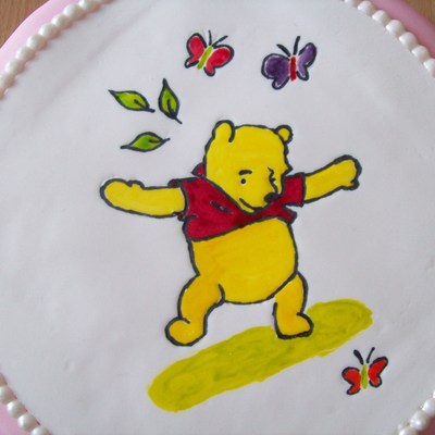 Winnie The Pooh Birthday Cake