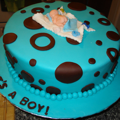 Baby Shower Cake - Boy