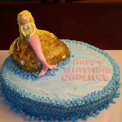 Mermaid Birthday Cake