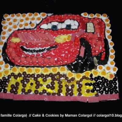 Candy Cars Cake