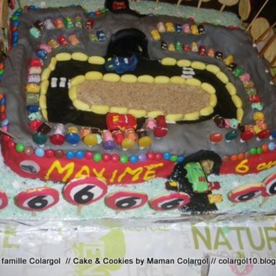 Racecars Cake Mcqueen