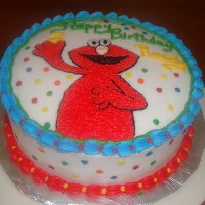 Elmo Birthday Cake