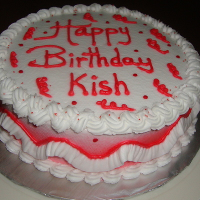 Red And White Birthday