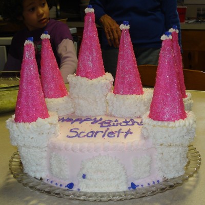 My 1St Castle Cake